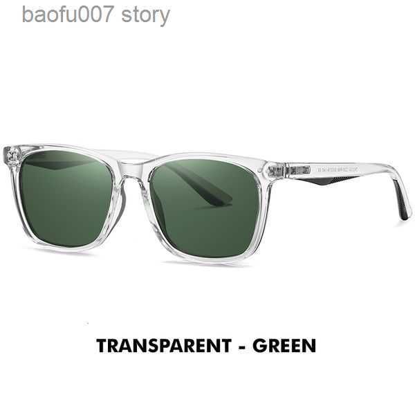 transparente verde