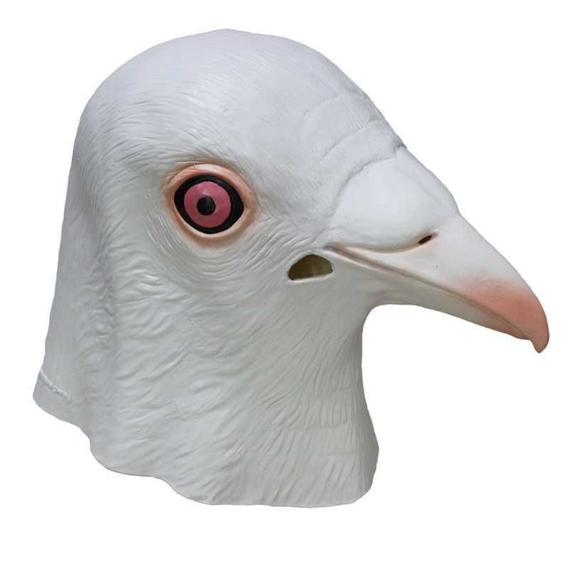 白い鳩のマスク