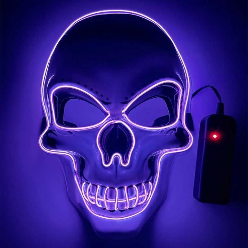 LED가있는 C-purple