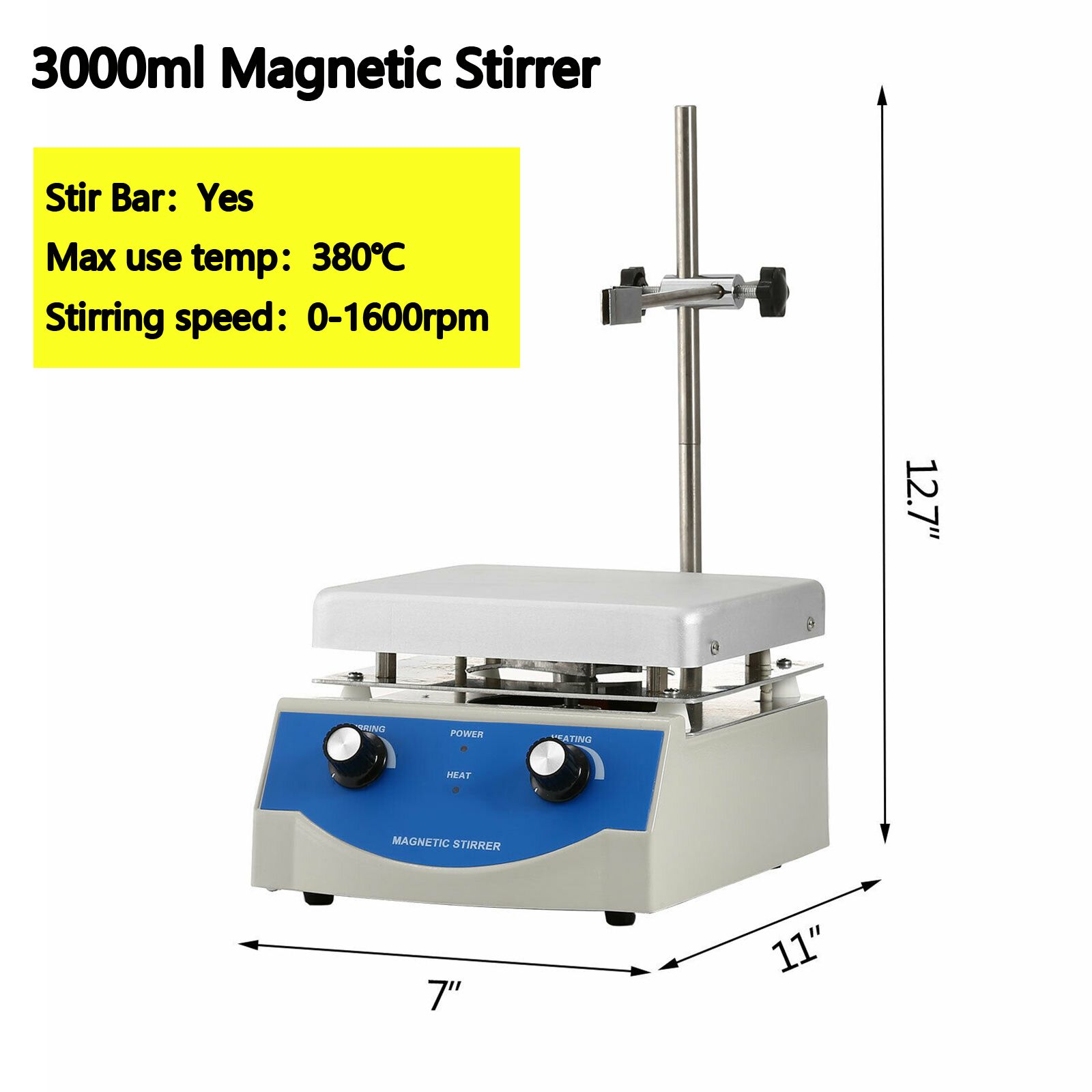 3000ml 0-1600 rpm