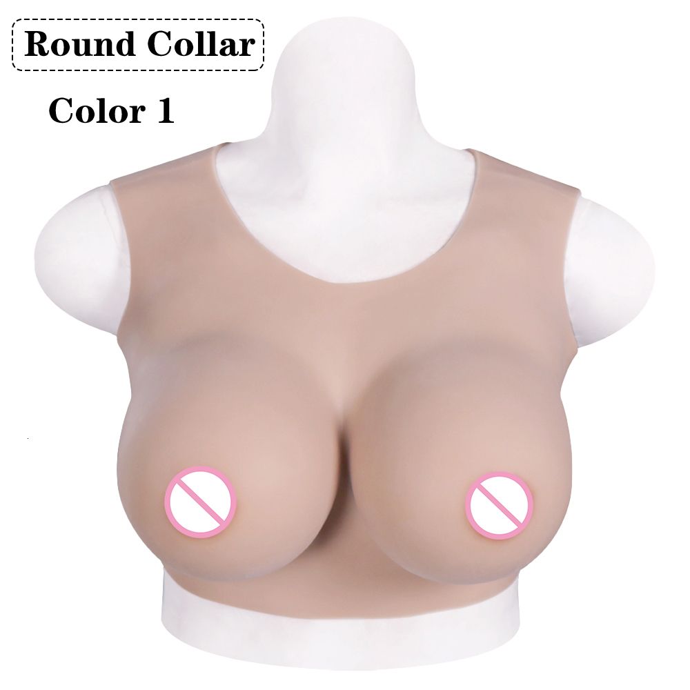 Round Collar Color 1-b Cup Stretch Cot