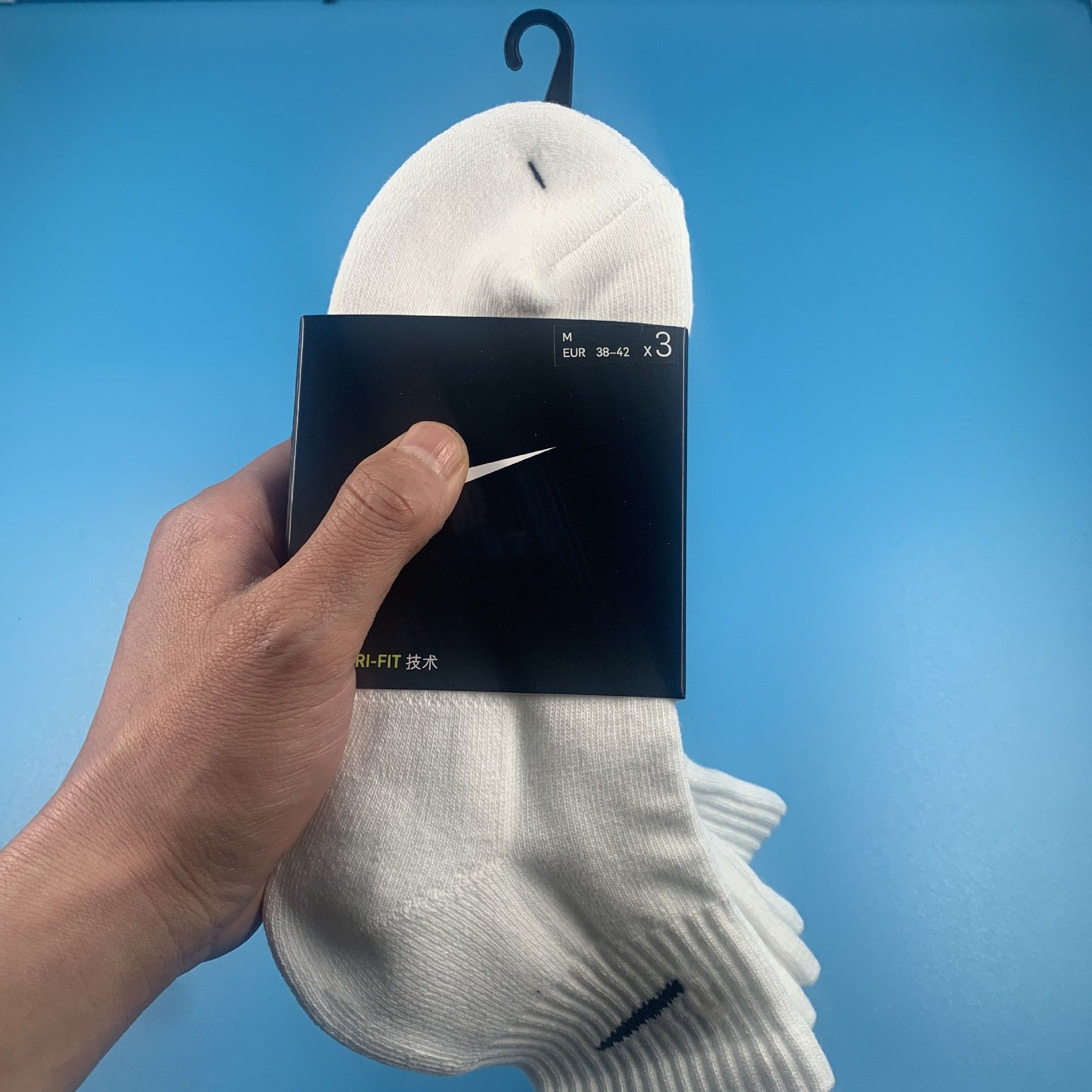 White sock=(3x Pairs)