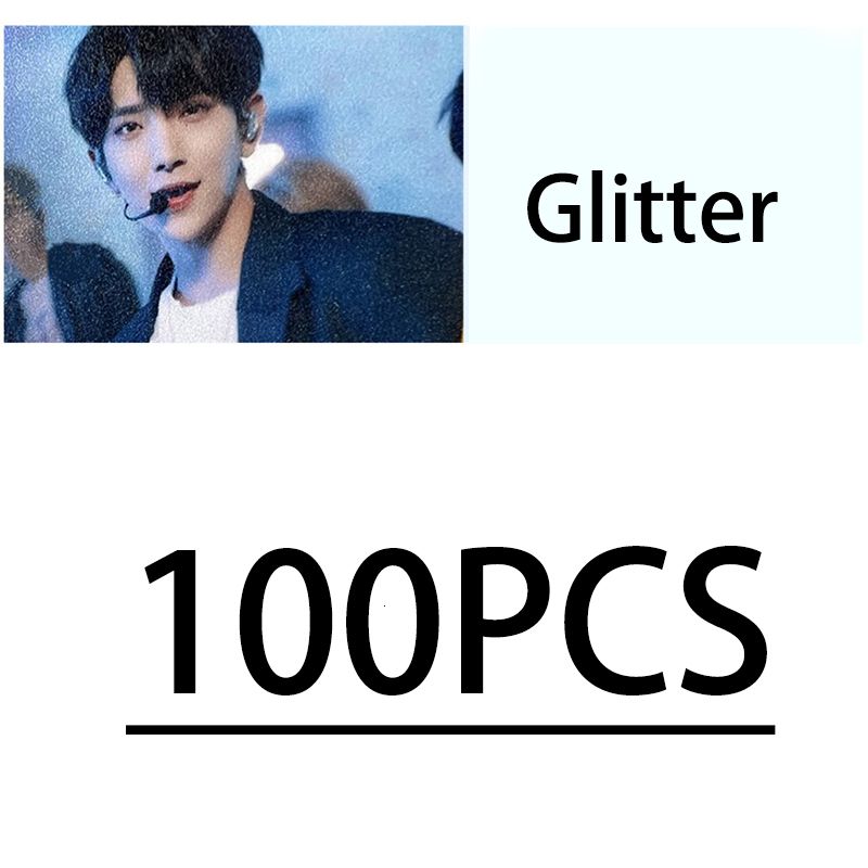 100pcs Glitter