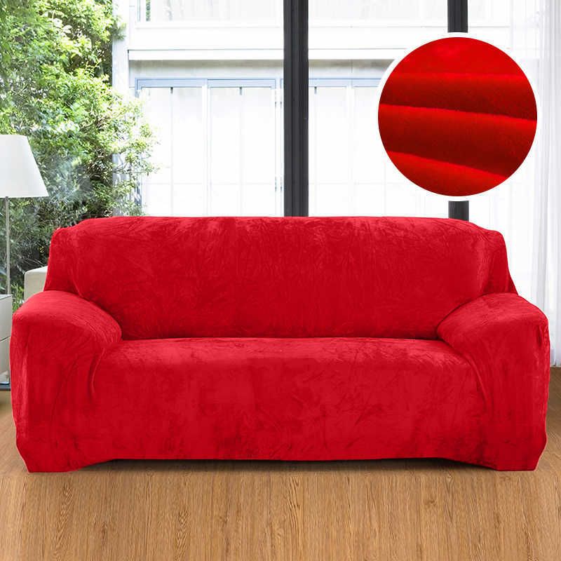 Rotes 2-Sitzer-Sofa