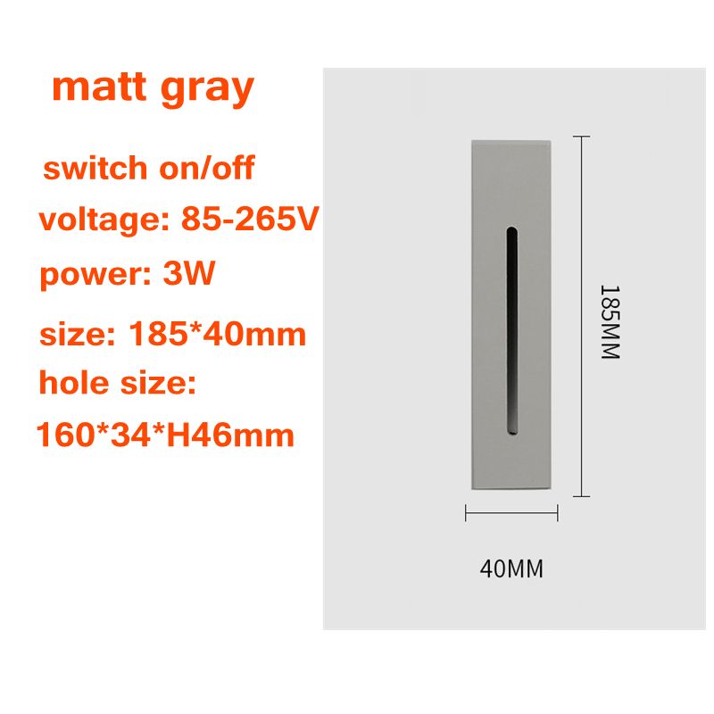 Grau-Switch-Version China Warmes Licht
