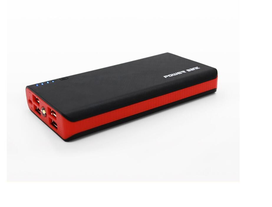 USB Power Bank portátil 20000mAh com display LED carregador