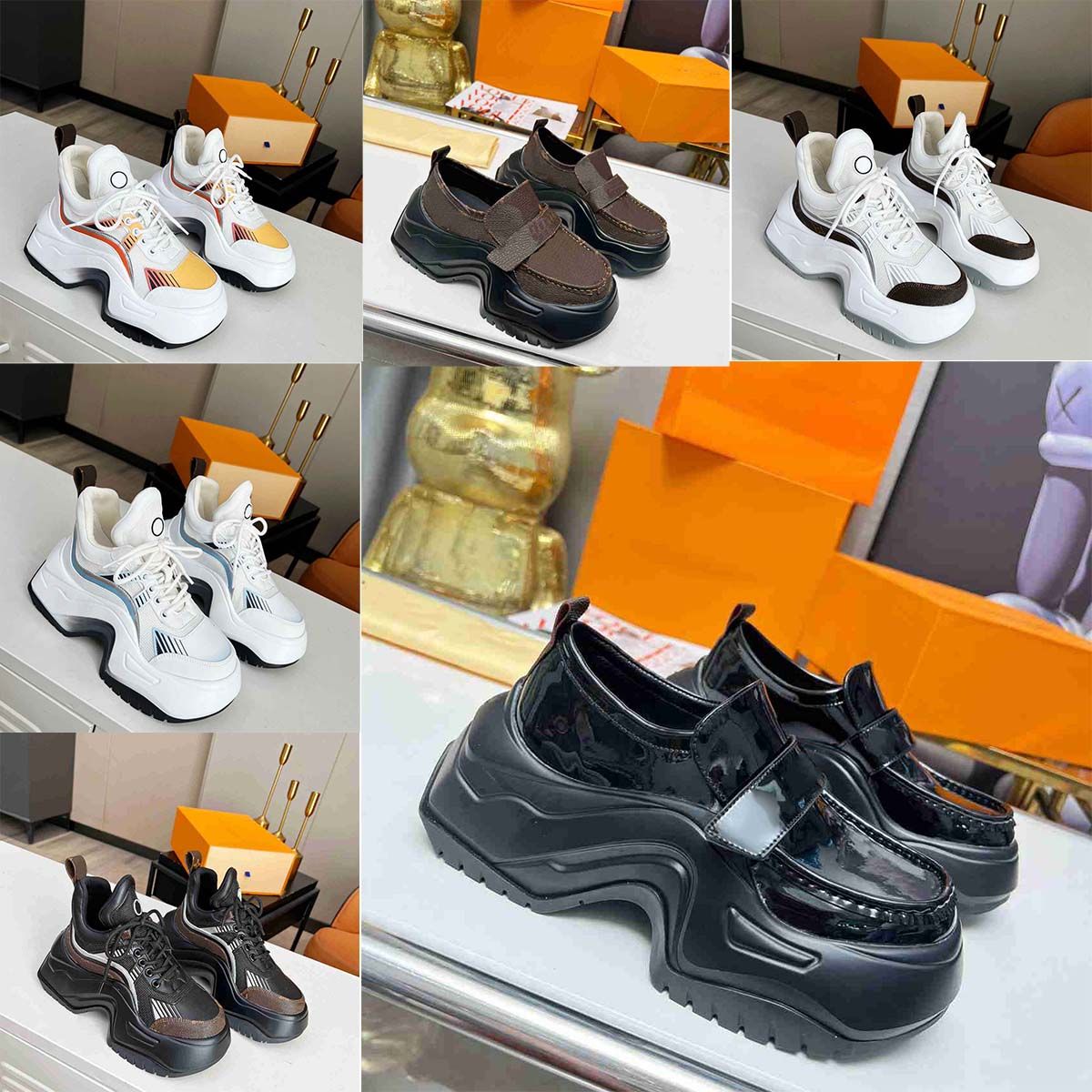 Designer Casual Shoes ARCHLIGHT 2.0 PLATFORM Sneakers Capsule Series Shoes  Lates P Cloudbust Trainers Rubber Platform Sneakers From Basketballstore,  $106.95