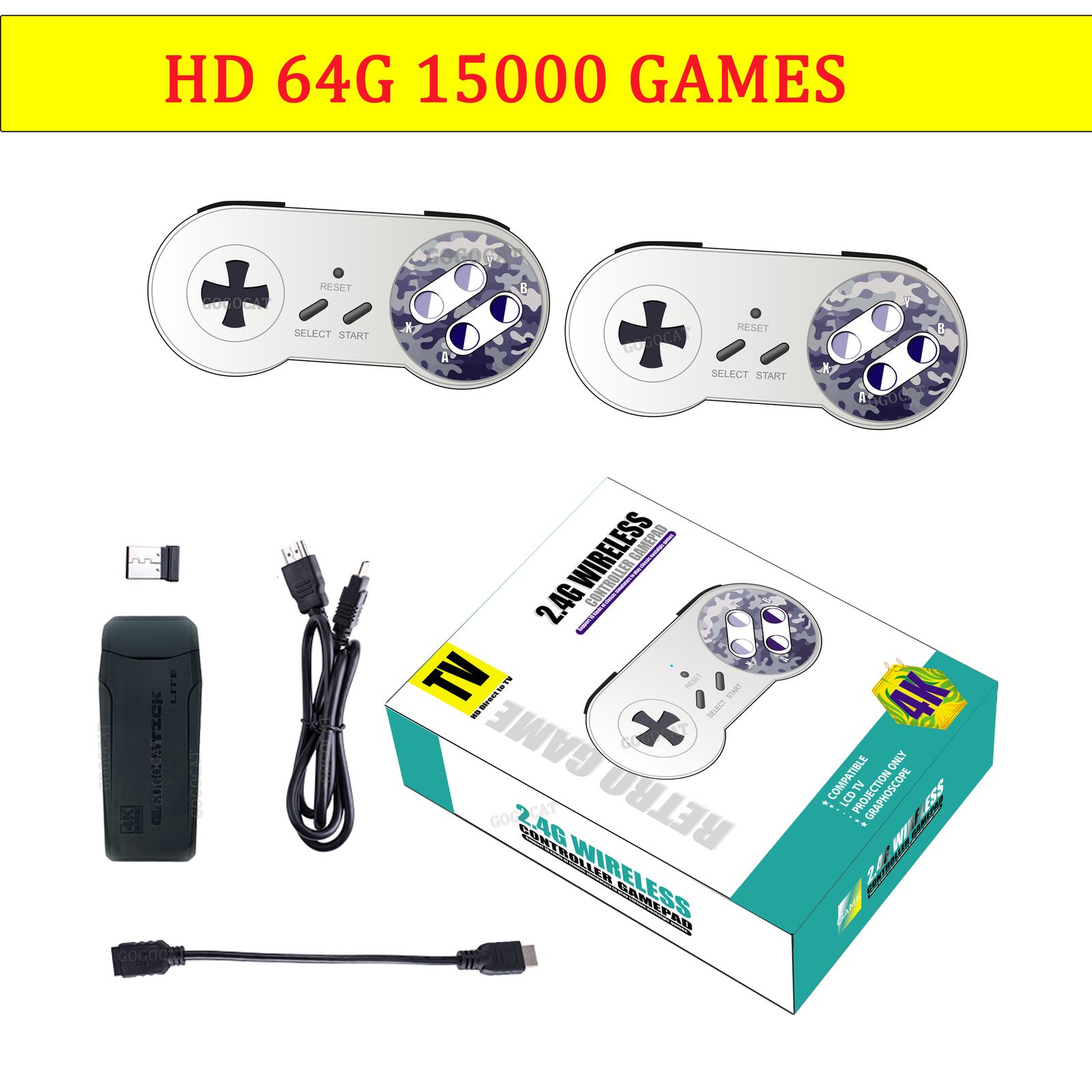 64 g 15000 spellen