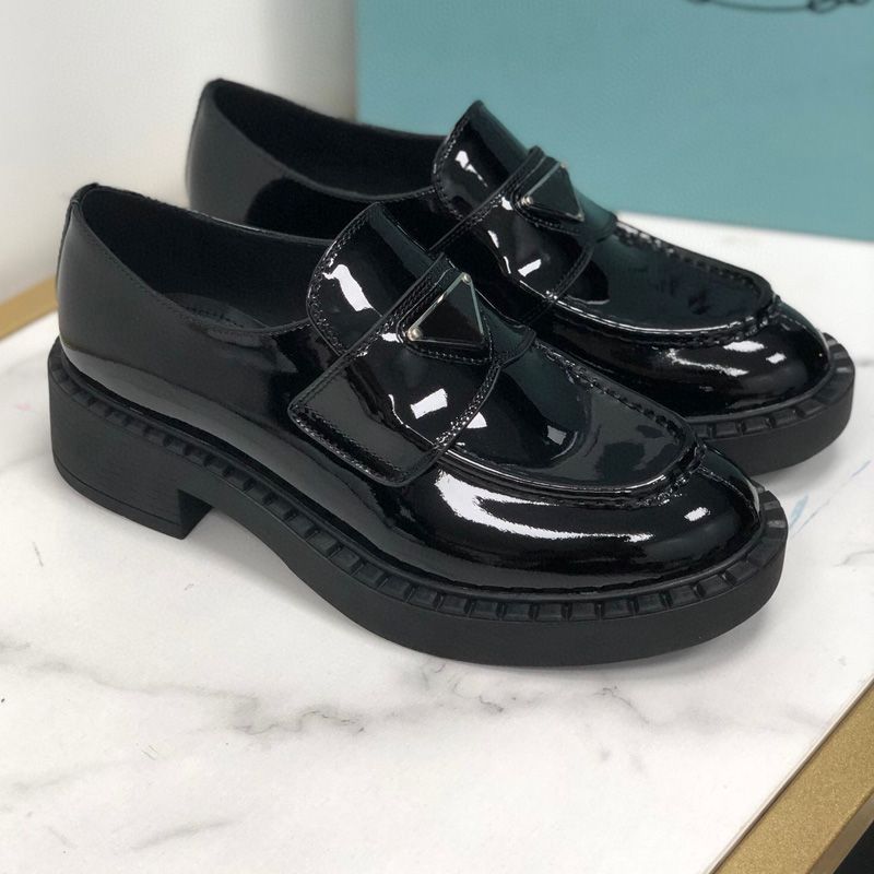 Black patent leather