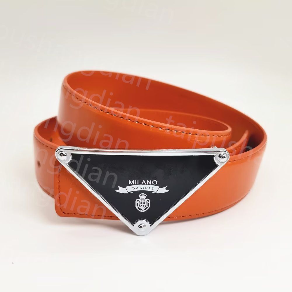 ceinture orange + boucle noire