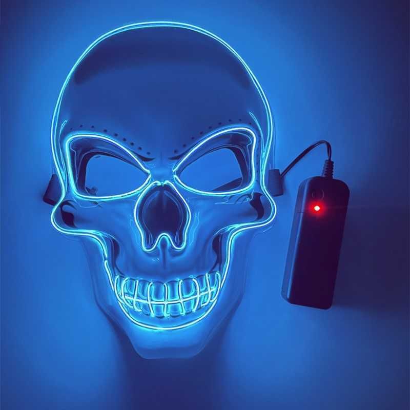 C-niebiesko z diodą LED
