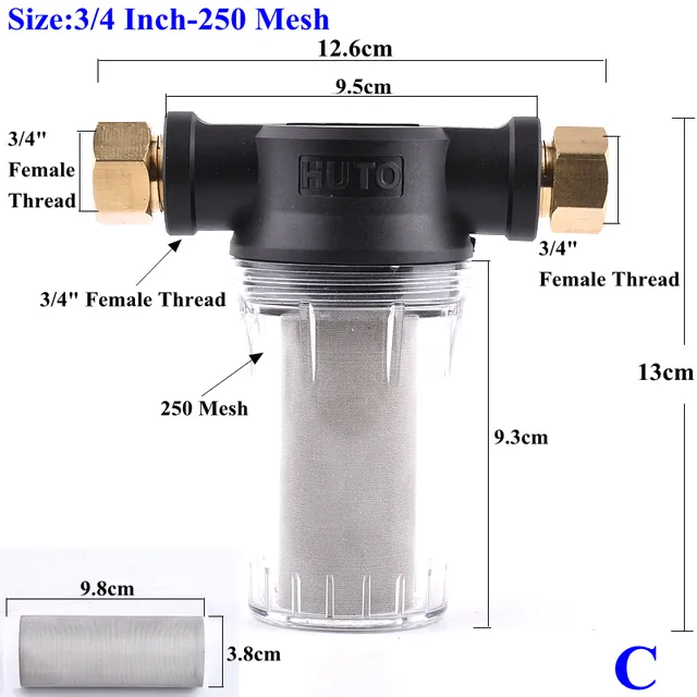 3I4 Pouce-250 Mesh-C