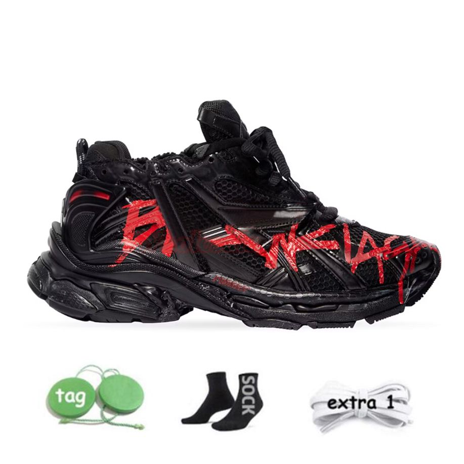 A10 Graffiti Black Red 35-45