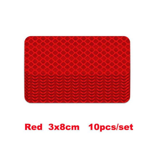 3x8cm rouge 10pcs