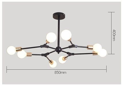 8heads dia850cm sem bulbo