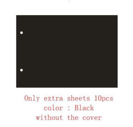 Extra 10sheets black-a5