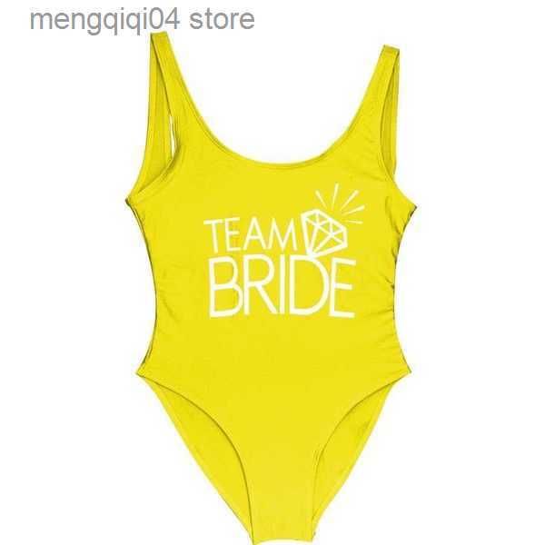 Team Bride Yellow