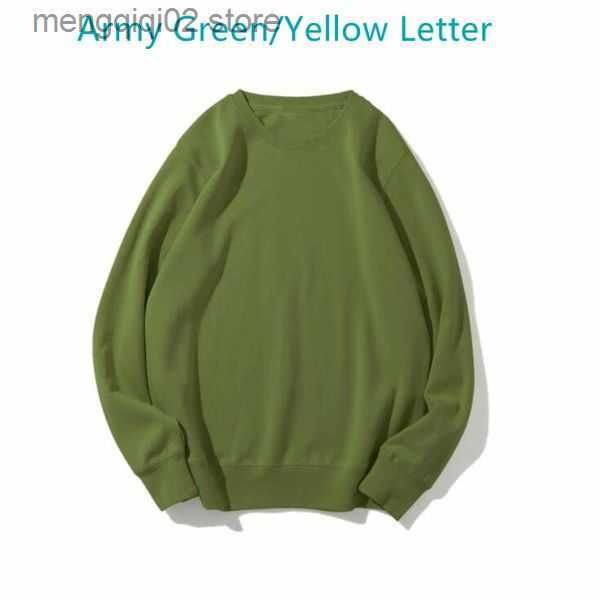 vert armée / lettre jaune