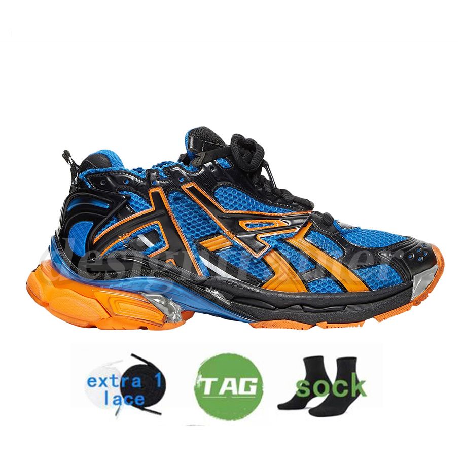 B21 Runner Blu Arancio Nero