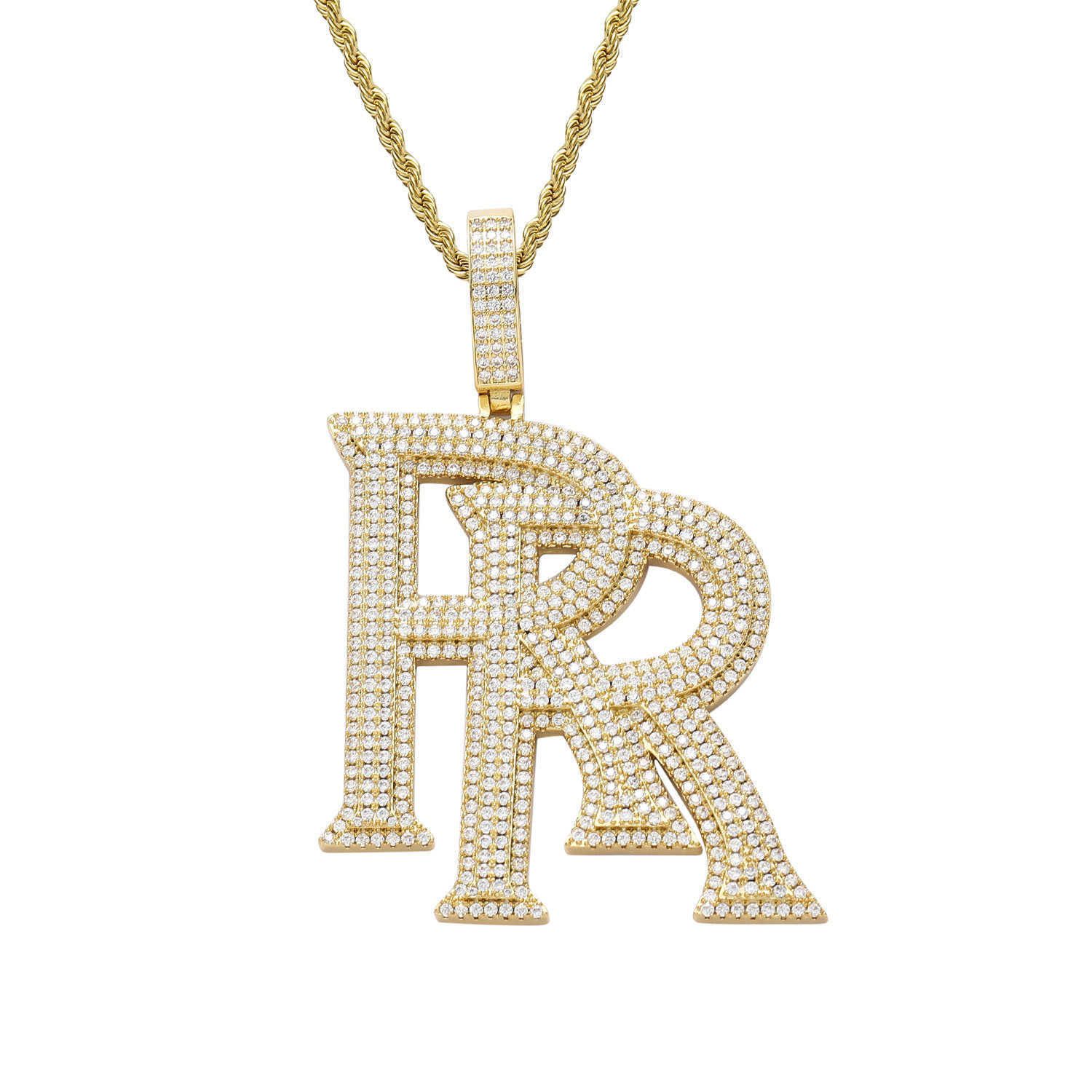 Biżuteria Gold + Rope Chain-Rr