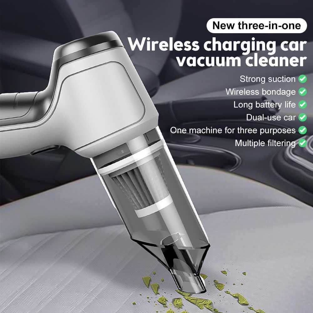 Rechargeable Wireless Car Vacuum Cleaner Portable Handheld