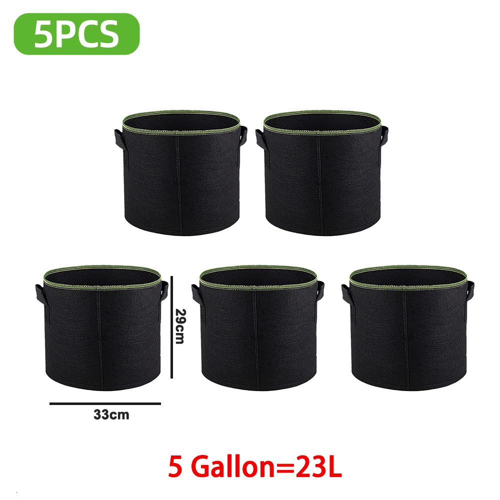 5 gallons 33 x 29 cm