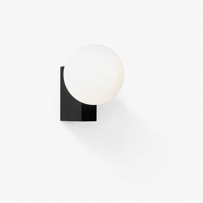 Black Wall Lamp white