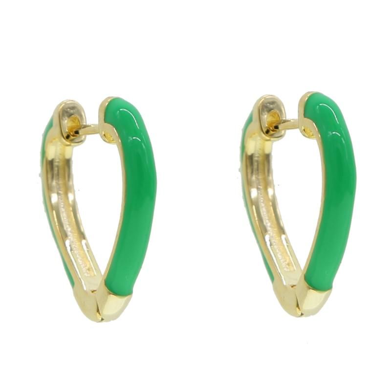 green earring