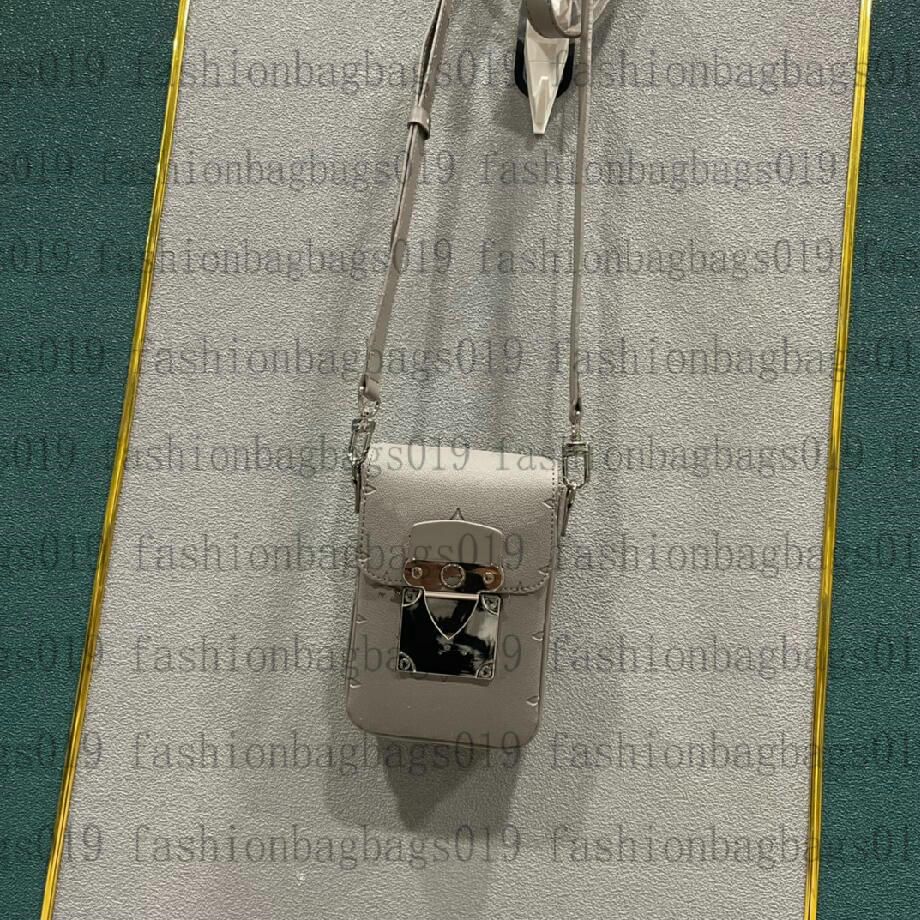 23ss Mens Magnetic Flap Mini Bag VERTICAL TRUNK WEARABLE WALLET