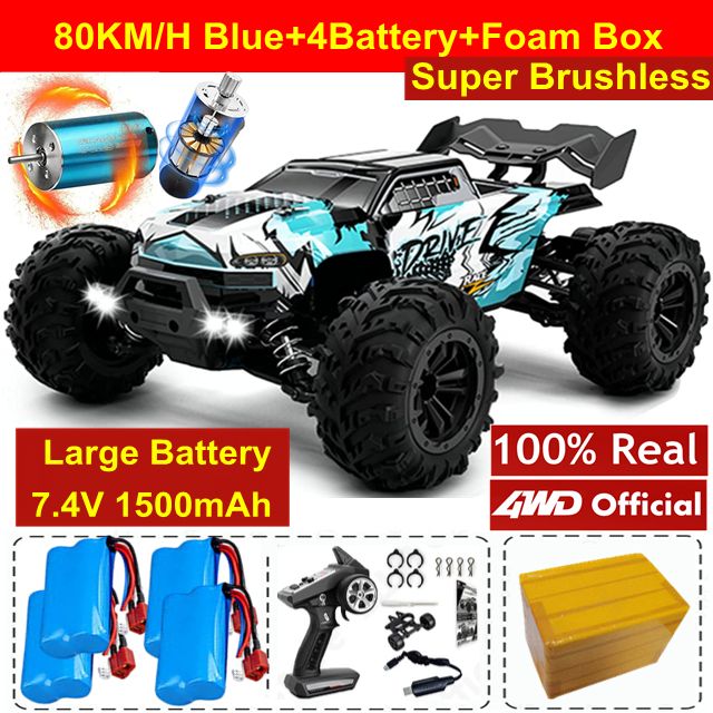 80km Blue 4battery