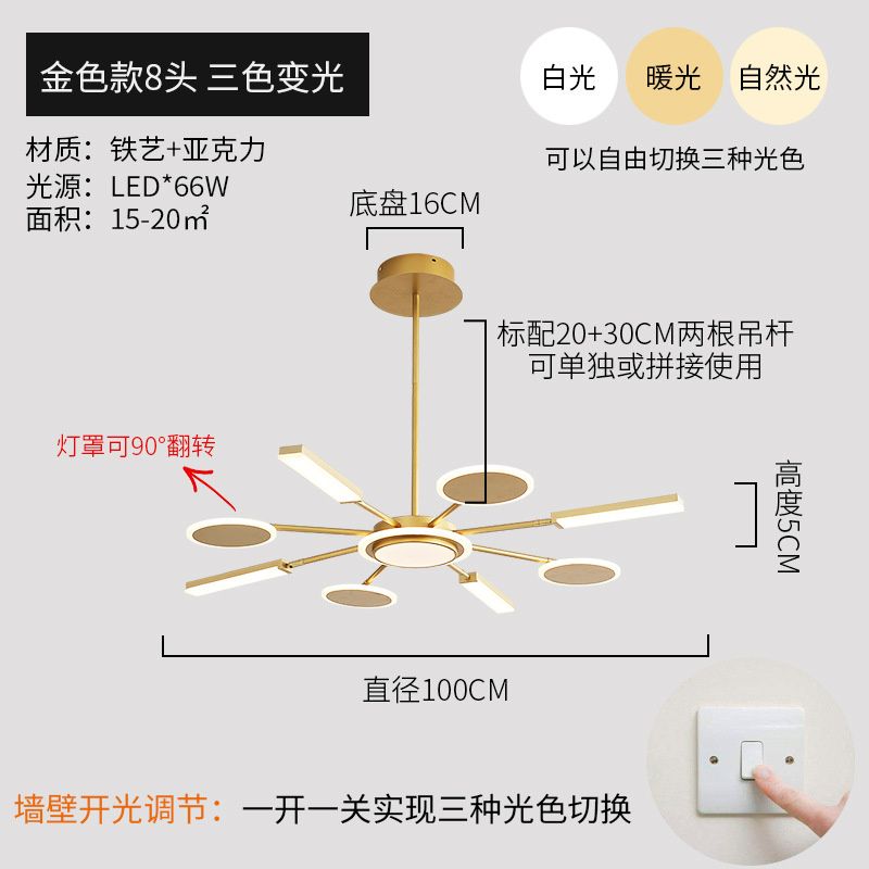 ゴールド8ヘッドトリコロール