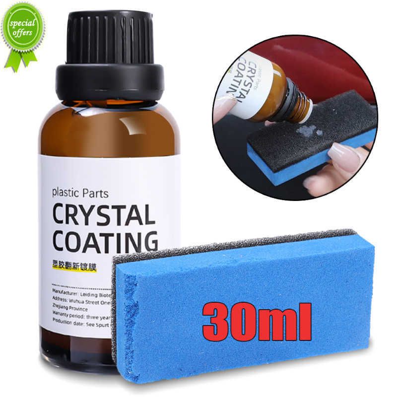 New Plastic Restorer Coating Agent 30ml For Car Interior Plastic Leather  Refurbishment Coating Car Refurbishing Cleaner From Skywhite, $2.03