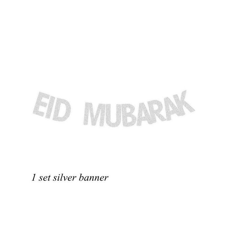 Silver Eid Banner