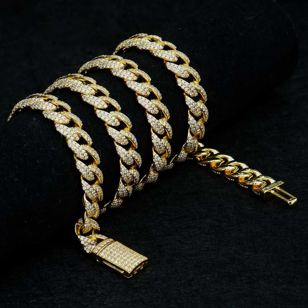 Cuban Link Chain Yellow Gold Plated-22