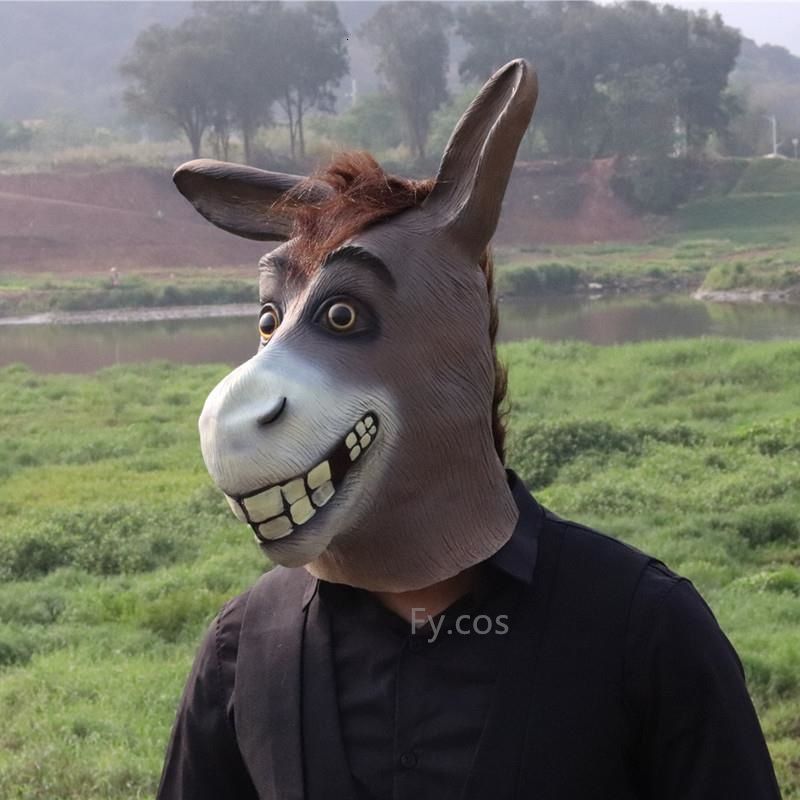 Máscara de burro