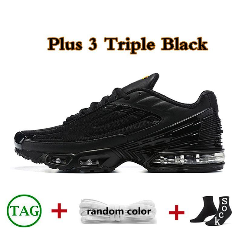 Plus 3 Triple Black 36-45