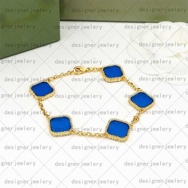 Gold +blue Bracelet