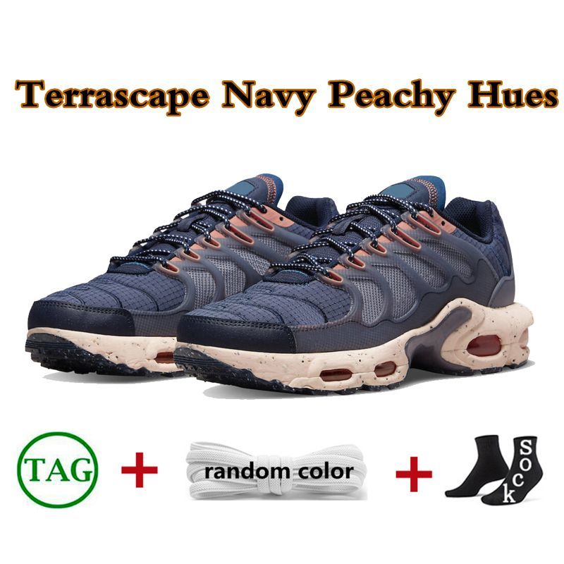 Terrascape Navy Peachy Hues