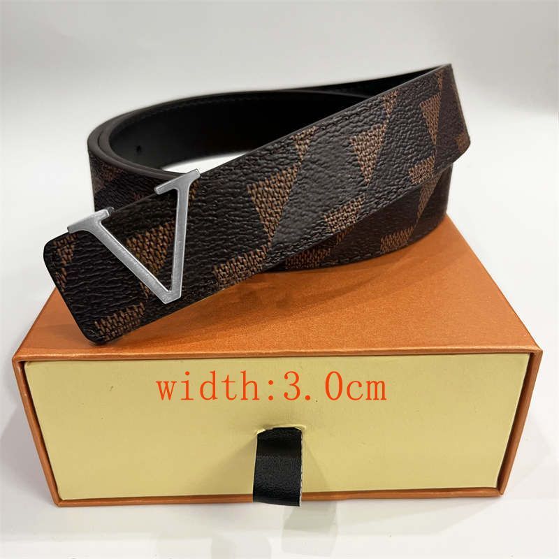 #14 Silver Buckle+Brown Grid