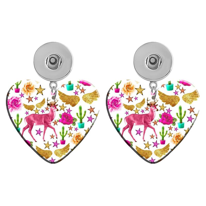 AB-R1313 12MM Snap Earring