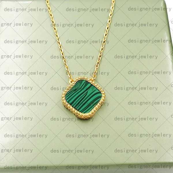 Gold +green Necklace