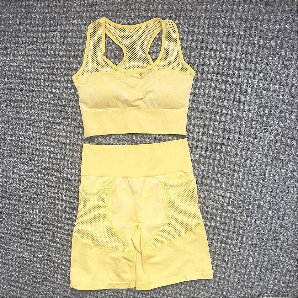 yellow bra st set