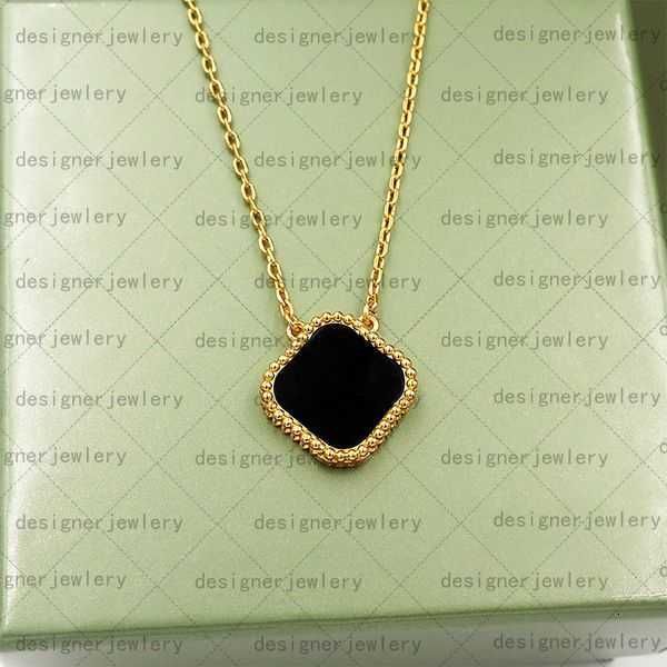 Gold +black Necklace