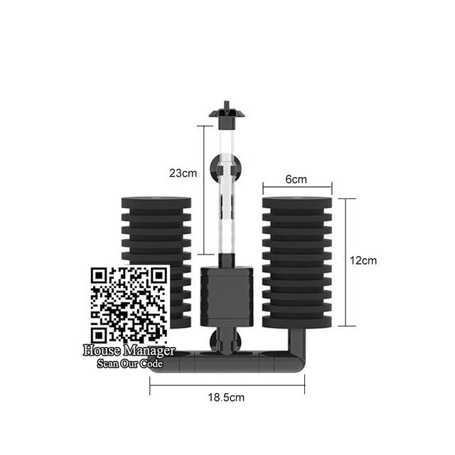 Adapter wtyczki podwójnej 18,5 cm-AU