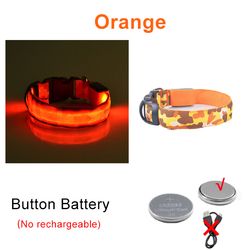 Bouton orange Batter