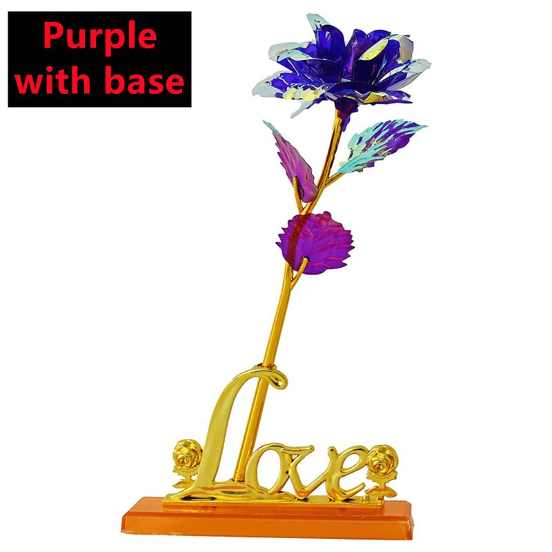 Purple with base