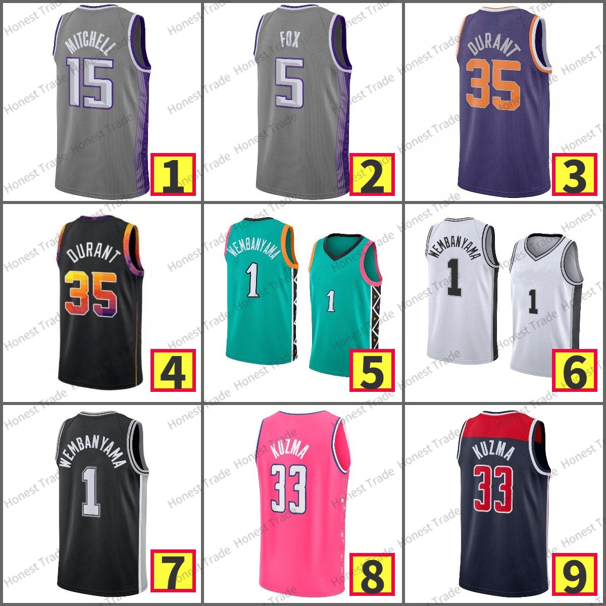 Men Stitched Jersey