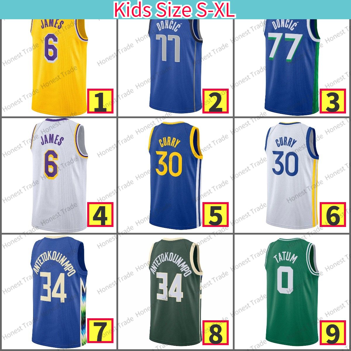 kids Stitched Jersey