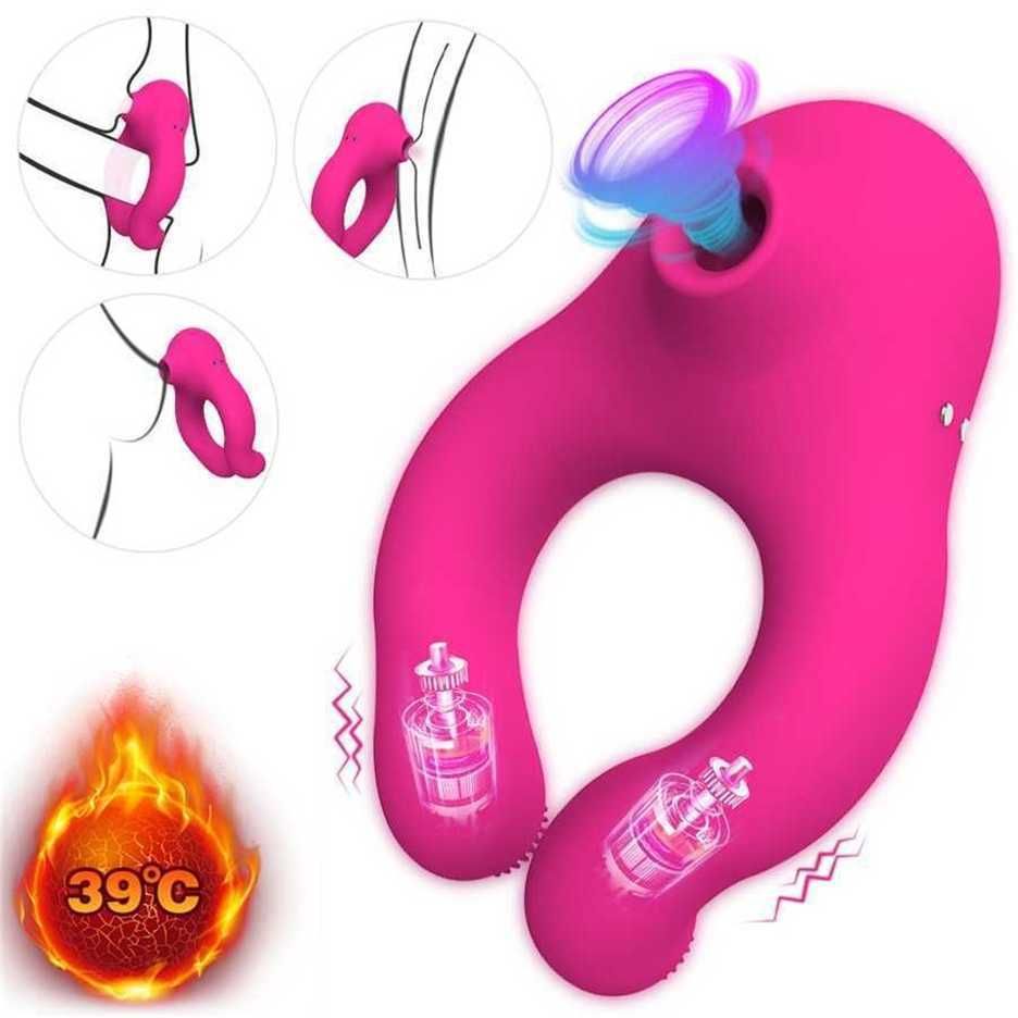 Double Motor Penis Rings Delayed Cock Ring Strong Sucking Clit Stimulator Female Masturbator Sex Toys For Couple 80% Online Store 50% Factory Store Sale From Loohyunsp, $16.2 DHgate photo