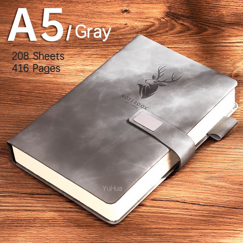 Gray 416 Pages-A5